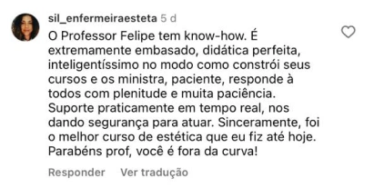 Depoimento 4 - Estética na prática