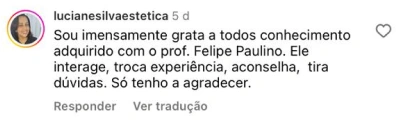 Depoimento 5 - Estética na prática