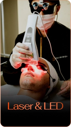 laser e led